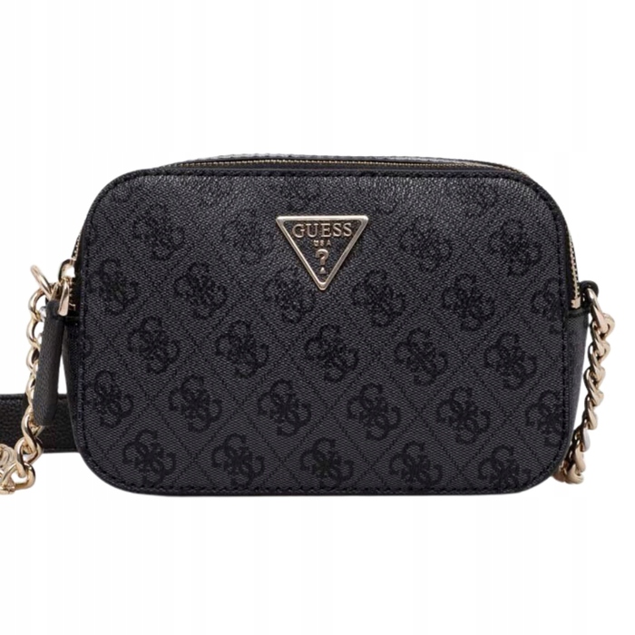 Жіноча сумка-клатч Guess (конверт) із екошкіри, сіра