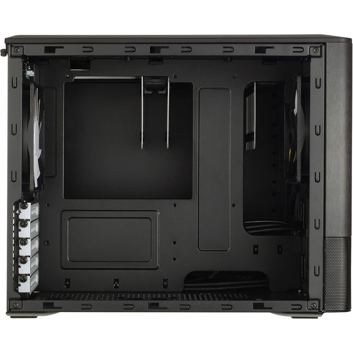 Комп'ютерний корпус Fractal Design Node 804 Black - mATX з високою продувністю та RGB підсвіткою