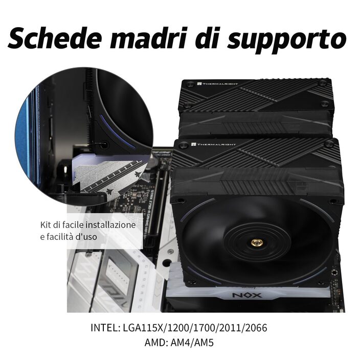 TR Phantom Spirit 120 EVO: Повітряний кулер для CPU з цифровим дисплеєм, 7 теплових трубок, сумісний з AM4/AM5/Intel lga1851/1700/1150/1151/1200/2011