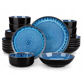 Обідній сервіз VANCASSO PLAYA, набір на 6 осіб, 24 предмети