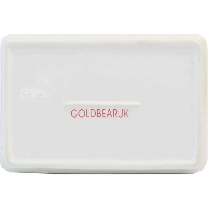 Traditional Ceramic Butter Dish, Classic White, 2-Piece Set, Pattern