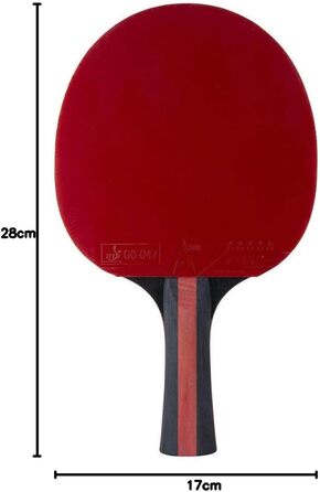 Тенісний настільний ракетковий набір STIGA Prestige 5-Star – професійний, висока швидкість, ITTF-сертифікована гума, 2.0 мм губка, WRB технологія, зручна ручка