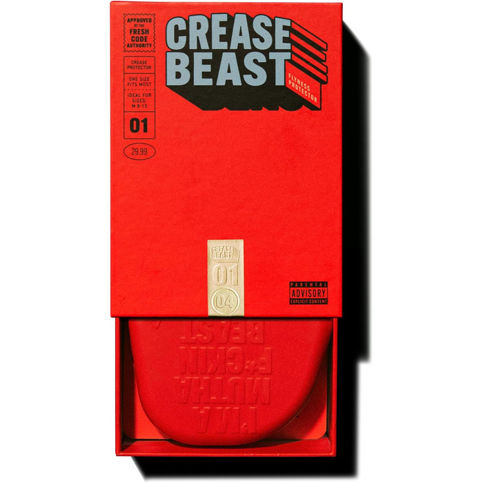 Crease Beast Memory Foam Crease Protector - Prevents Creases in New & Old Shoes - For Jordans, Dunks, Air Force