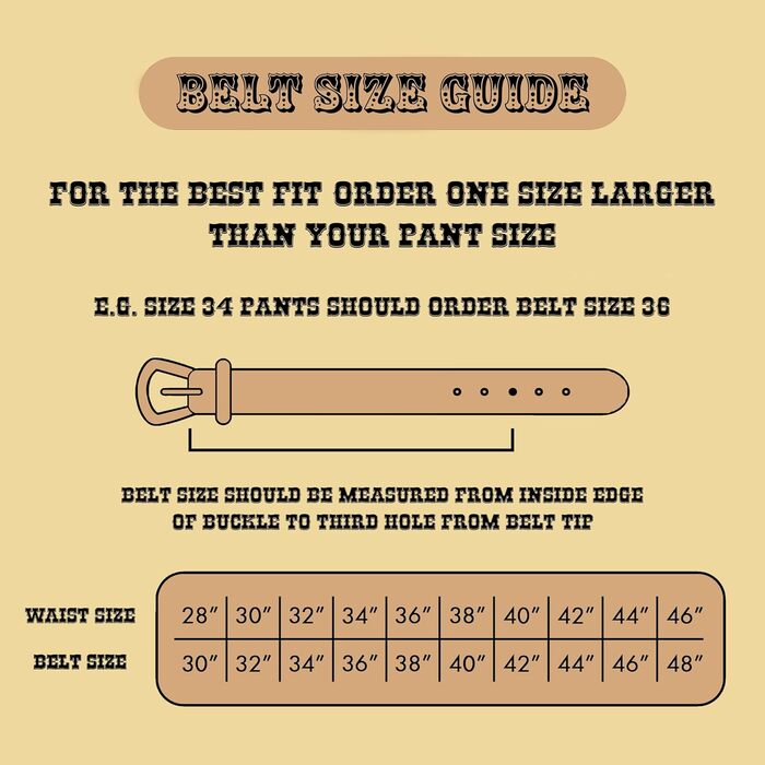 Чоловічий шкіряний ковбойський ремінь Daniel's Artplanet з перлами, ручної роботи, 3,8 см, чорний (підходить для джинсів 46)