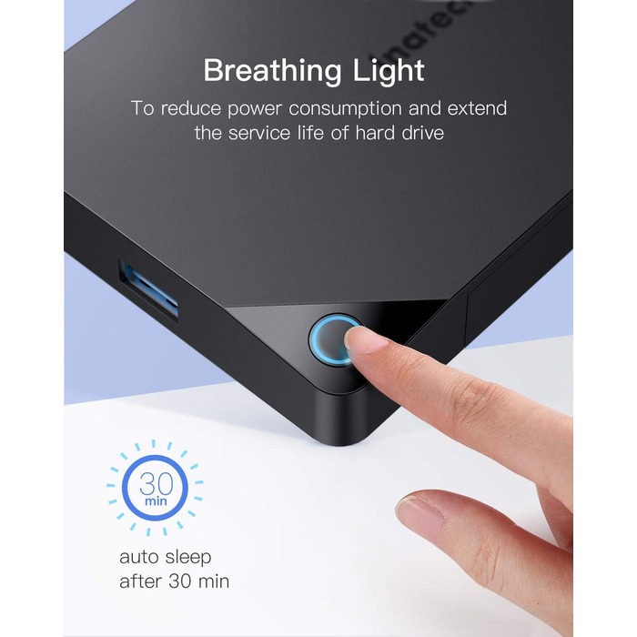 Корпус для жорсткого диска Inateck 3.5 USB 3.0: Зовнішній корпус HDD/SSD з підтримкою UASP та живленням 12V/2A (2.5/3.5 дюйми)