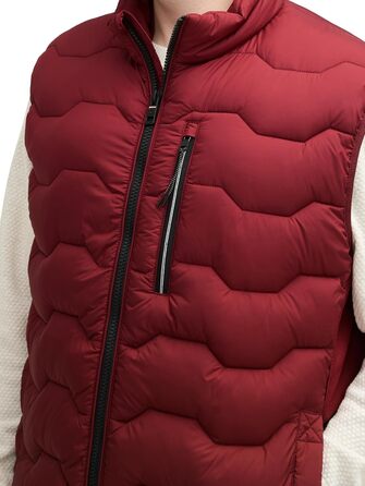 Жилет чоловічий TOM TAILOR, 3XL, Бордовий (13721)