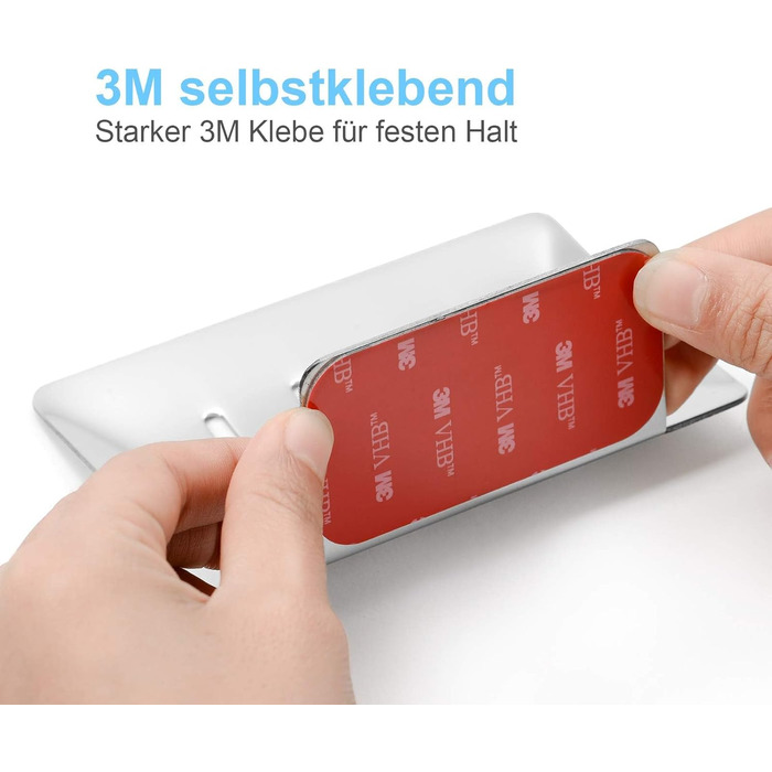 Тримач для мила без свердління, нержавіюча сталь, самоклеючий, корзина для мила, мильниця настінна для губок, щіток, мила, мильниця на стіну з 3M клейкою подушечкою для ванної кімнати, кухні, балкону, сріблястого кольору