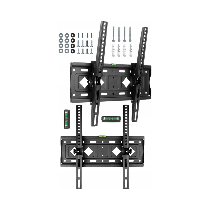 Кронштейн для телевізора 25-80 дюймів, до 80 кг, регульований навіс для ТВ