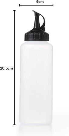 OXO Good Grips Кухонний шейкер-дозатор 350 мл, пластиковий, прозорий