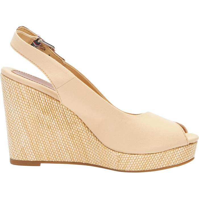 Сандалі жіночі Tommy Hilfiger Elena Sling Back бежеві 41 EU Harvest Wheat