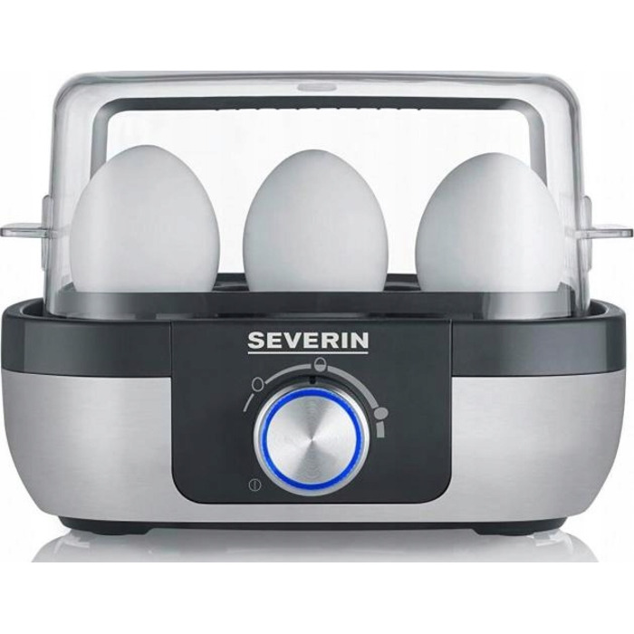 Електрична яйцеварка Severin EK 3169 на 6 яєць, з функцією приготування на парі