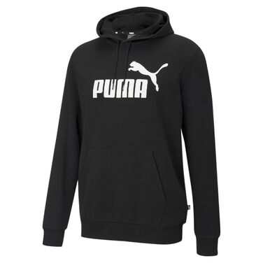 Чоловіча толстовка-худі Puma ESS No. 1 Logo Hoodie TR чорного кольору, розмір XXL