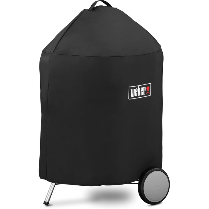 Чохол для гриля Weber Premium Ø57 см, водонепроникний, захист від УФ і дощу, дихаючий, з липучками, чорний