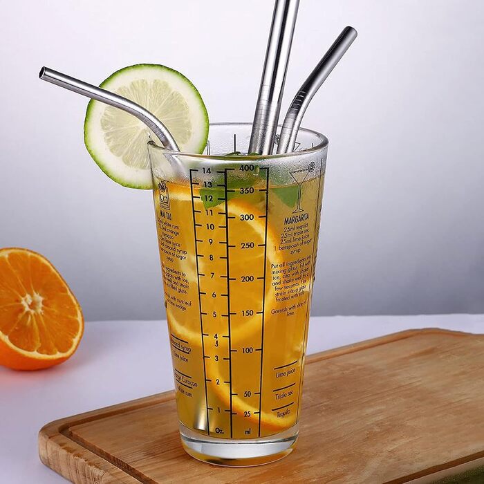 Набір шейкер для коктейлів, нержавіюча сталь, 20 предметів. Професійний набір для приготування коктейлів, 750 мл. Ідеальний подарунок для барменів та любителів коктейлів. Набір для домашнього бару та вечірок.