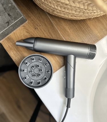 Фен для волосся 4Swiss F424 AirPower+ 1700 Вт, складаний, з дифузором