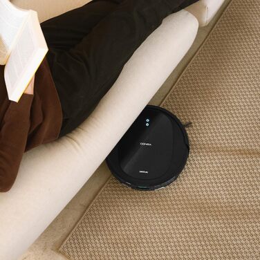 Робот-пилосос Cecotec Conga M20 з гіроскопічною навігацією, 7000 Па, 160 хв роботи, датчики захисту від падіння та щітка для різних поверхонь, керування через додаток