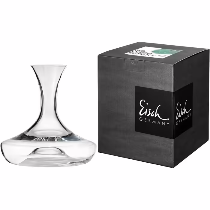 EISCH Wein Dekanter Together - High-quality crystal glass - handmade - elegant decanter for red and white wine – No Drop effect gift box - 750 ml