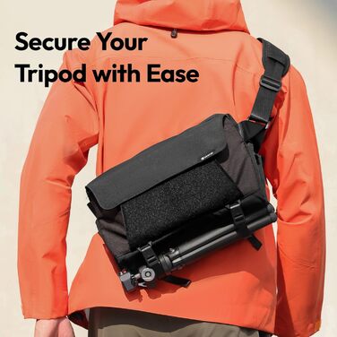 Сумка для камери ULANZI 9L: DSLR/SLR, Stativ, Diebstahlschutz, Sony, Canon, Fujifilm