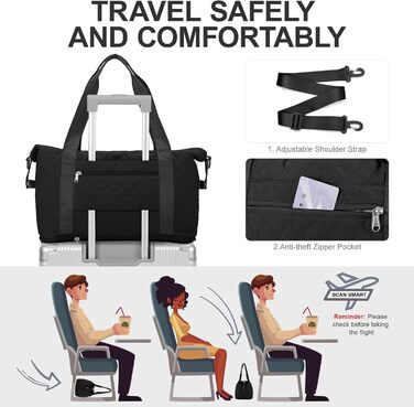 Спортивна сумка для жінок, Travel Duffle Bag, Fitnesstasche, ручна поклажа, з косметичкою та водонепроникним чохлом, бежева