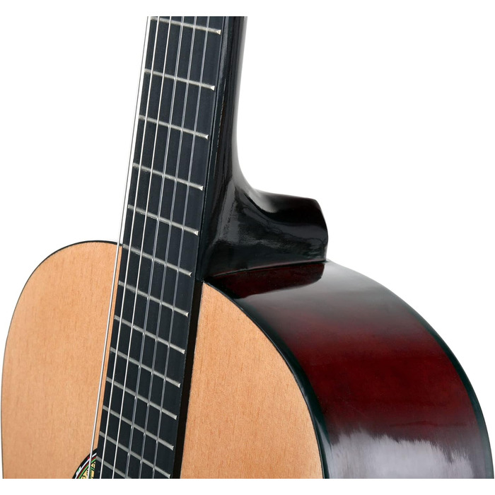 Класична гітара Cantabile AS-861 7/8 розміру, стартовий набір (для дітей 10-13 років), з сумкою, струнами, нотами, медіатором, тюнером, натуральний колір