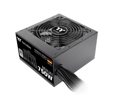 Блок живлення Thermaltake Hamburg German Series 750W, ATX 3.1, PCIe 5.1, 80 Plus White, низький рівень шуму