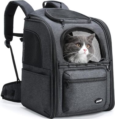 Рюкзак для кота та собаки Pecute, до 6 кг, дихаючий, складний, легкий, для подорожей