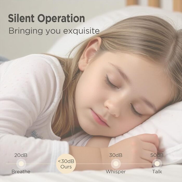 Стеляний вентилятор для маленьких кімнат: сучасний вентилятор з регульованим світлом та пультом керування – реверсивний, тихий з 6 швидкостями для маленьких спалень - 230V (Бронза+волоський горіх, 91 см)