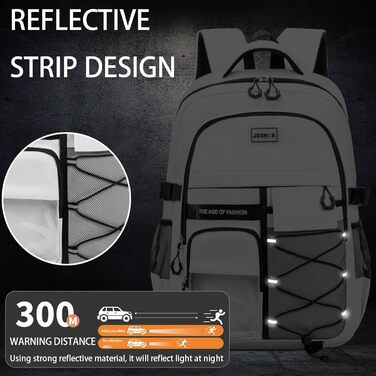 Шкільний рюкзак для підлітків та дорослих, великий, водонепроникний, міцний, для середньої школи та гімназії