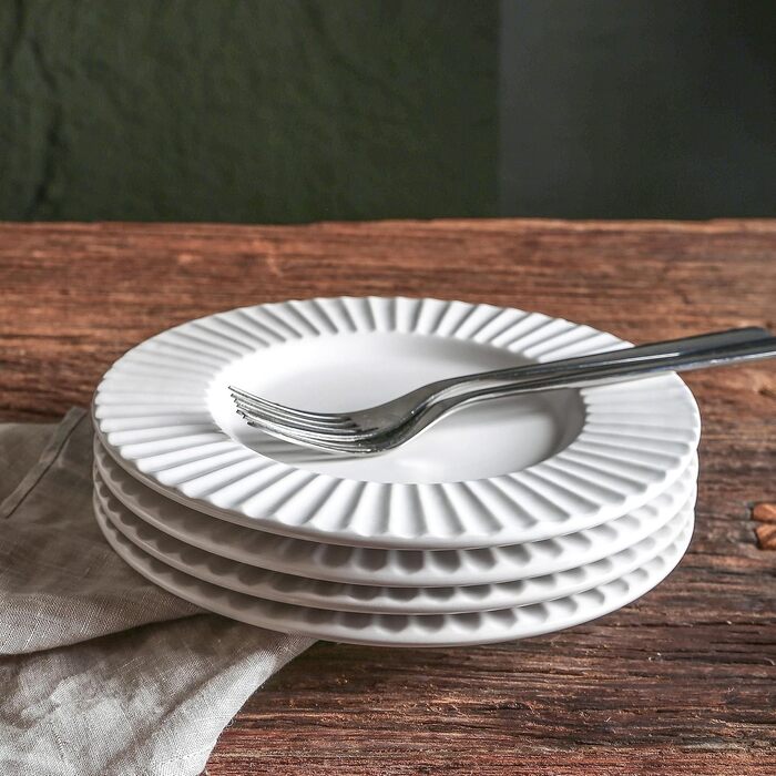 Посуд Christian Siriano Lusso Tafelservice 16 предметів, білий, кераміка для 4 осіб – Opulenter Garten