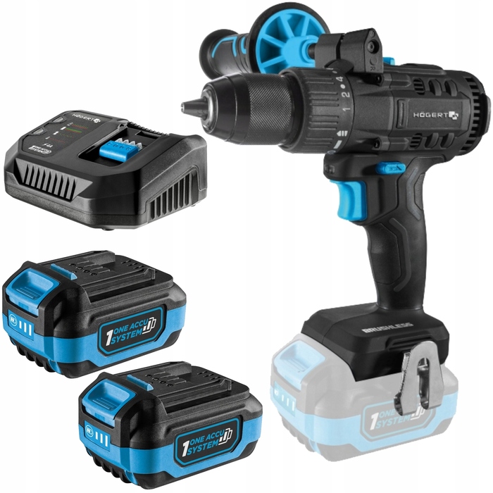 Акумуляторний шуруповерт Hoegert Technik 18 V HT2E223-B24