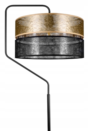 Підлогова лампа Glimex MODERN E27 60 Вт, бежевий, чорний, жовтий