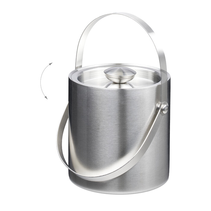 Relaxdays Ice Cube Container with Lid
