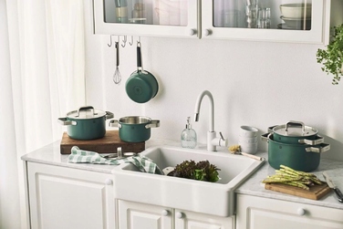 Набір каструль зі сталі нержавіючої Zwilling PURE, 3 предмети, зелений