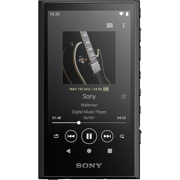 Sony Walkman NW-A306 32GB MP3 плеєр з Wi-Fi, чорний + карта пам'яті 1TB. До 36 годин роботи, покращена якість звуку