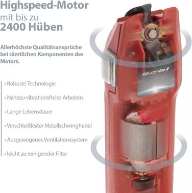 Електрична машинка для стрижки волосся Aesculap GT-104/Favorita II