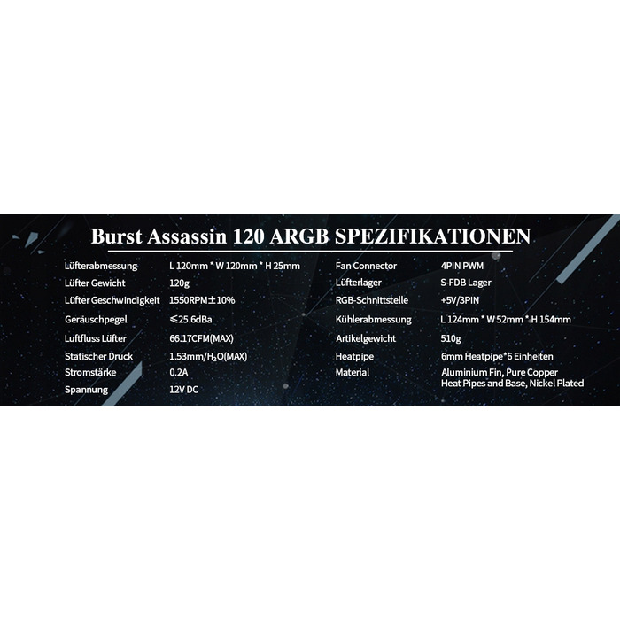Кулер для процесора Thermalright Assassin King 120 SE