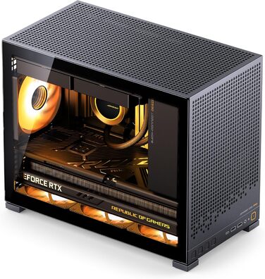 Корпус для ПК Jonsbo D32 PRO білий: компактний mATX з підключенням ззаду, фільтрами від пилу та високою якістю охолодження. Сумісний з чорним та склом Tempered Glass