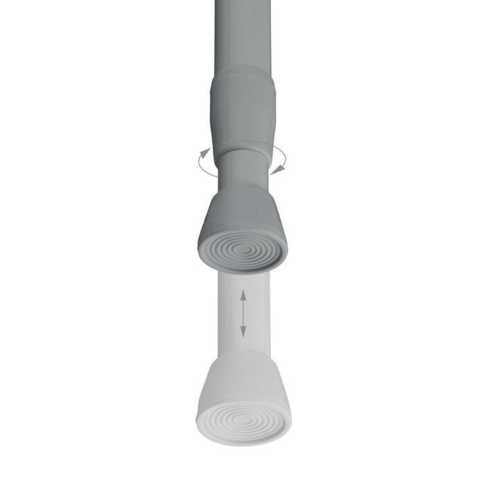 Adjustable Stainless Steel Telescoping Pole