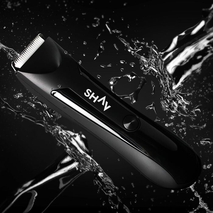 Електричний тример для тіла та інтимної зони чоловічий SHAV CutFree™ з вологостійким корпусом та змінними керамічними лезами