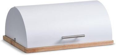 Контейнер для хліба Zeller 27283, білий, 39,5 x 28 x 16,3 см