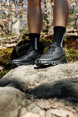 Черевики для хайкінгу Salomon Alphacross 5 чоловічі, чорний колір, розмір 44 2/3 EU