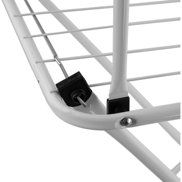 Сушарка для білизни KADAX з крилами, 18/23м, сталь з порошковим покриттям, складна, біла (2 крила)