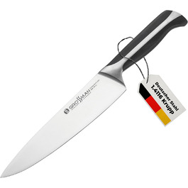 Ніж кухарський Grossman 002SH, 33 см, з нержавіючої сталі, ергономічна ручка