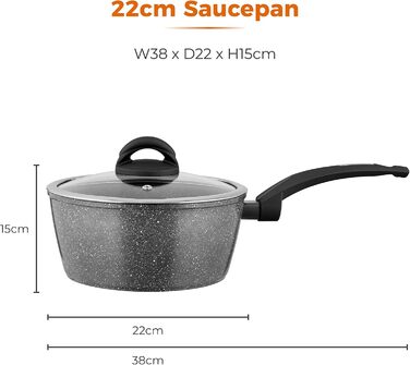 TOWER T81218, ceramic, s, Graphite (3.1 Litre)