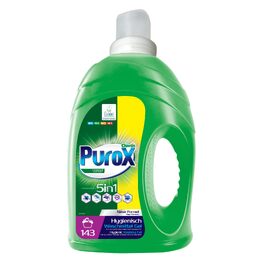 Універсальний гель-концентрат для прання PUROX, 4.3 л x 3 шт (на 429 прань), для ручного та машинного прання, захист кольорів, без фосфатів