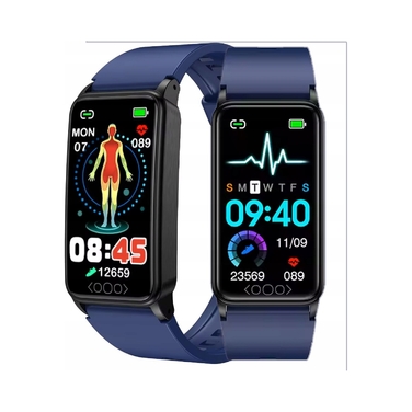 Смарт-браслет Smart-Trend: вимірювання глюкози, температури та ЕКГ, синій