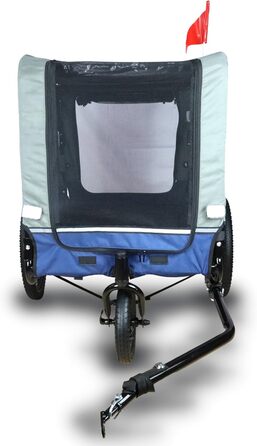 Фросал Причіп для велосипеда для собак Лассе - універсальний причіп-біговий візок для собак, трейлер для собак