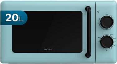 Мікрохвильова піч Cecotec Proclean 3010 Green 20L, 700W, 6 режимів, з таймером, внутрішньою підсвіткою та функцією розморожування