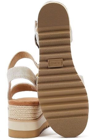 Пантолети жіночі TOMS Diana 39 EU натуральна шкіра бежеві