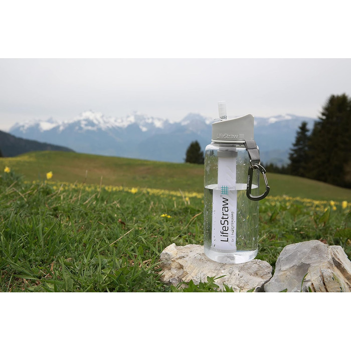LifeStraw Go 650ml (1000ml, Grey)